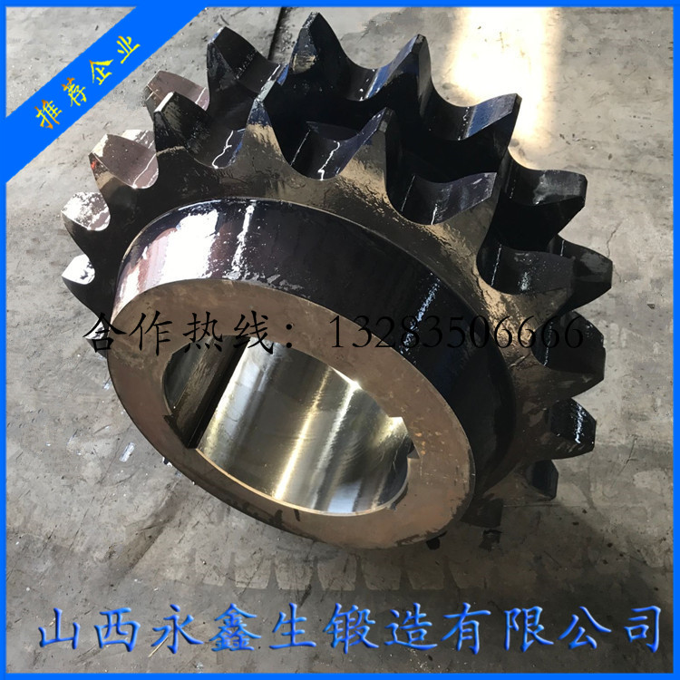  雙排鏈輪鍛件  